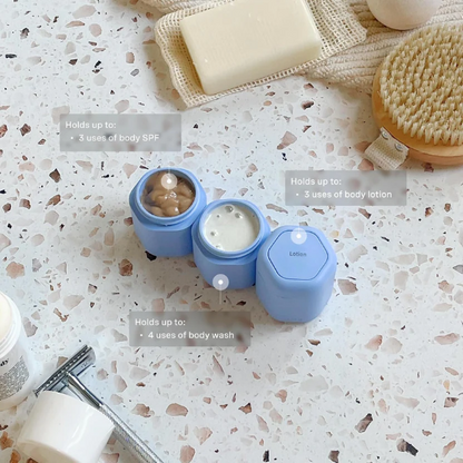 Magnetic Travel Containers