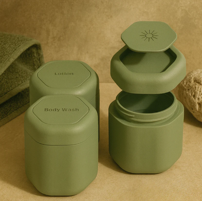 Magnetic Travel Containers